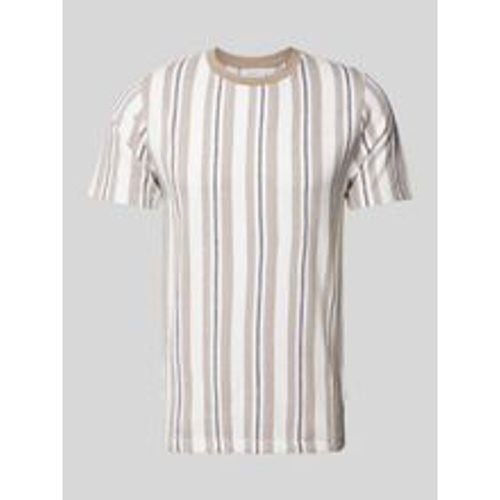 Relaxed Fit T-Shirt mit Streifenmuster Modell 'Towel striped' - lindbergh - Modalova