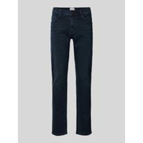 Slim Fit Jeans mit Label-Patch Modell 'OREGON' - mustang - Modalova