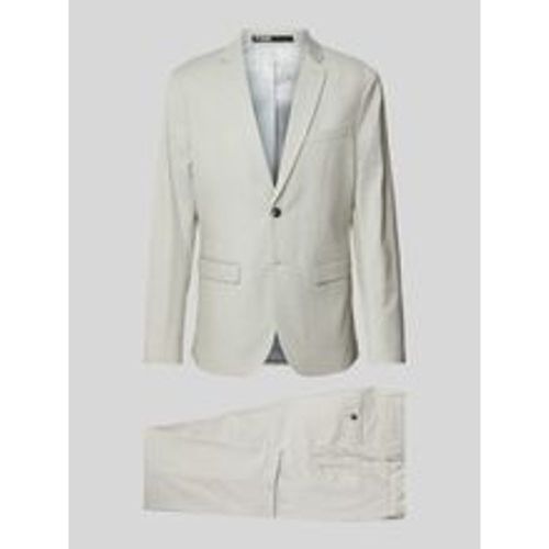 Slim Fit Anzug im unifarbenen Design Modell 'CEDRIC' - Selected Homme - Modalova