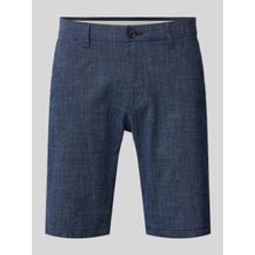 Regular Fit Bermudas mit Webmuster - s.Oliver BLACK LABEL - Modalova