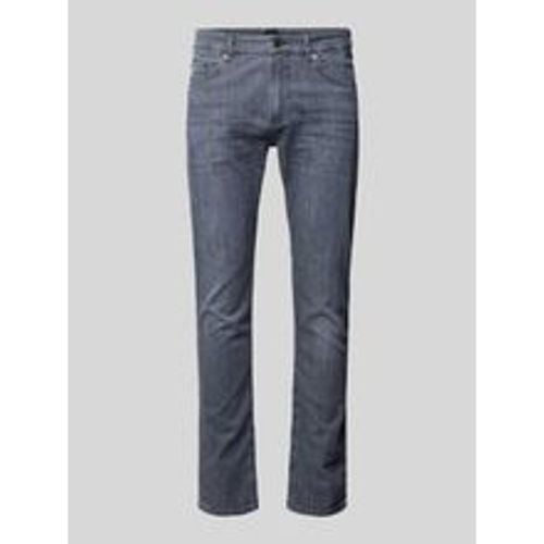 Slim Fit Jeans mit Label-Detail Modell 'Delaware' - Boss - Modalova