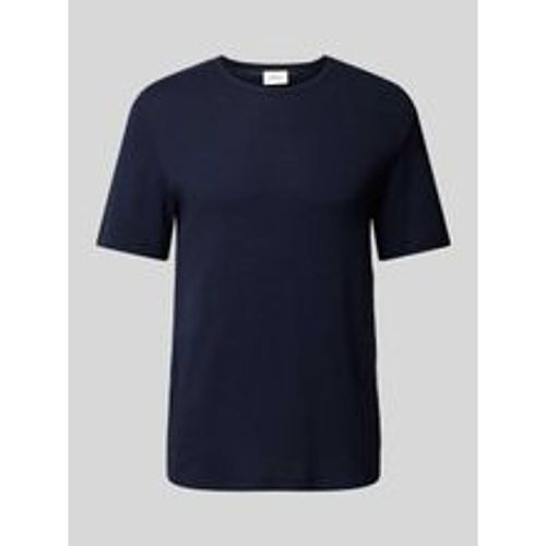 T-Shirt mit Strukturmuster - s.Oliver RED LABEL - Modalova