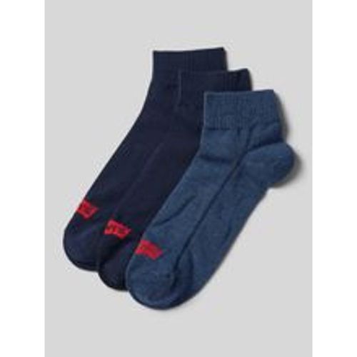 Socken mit Label-Detail Modell 'MID CUT BATWING LOGO' im 3er-Pack - Levi's - Modalova