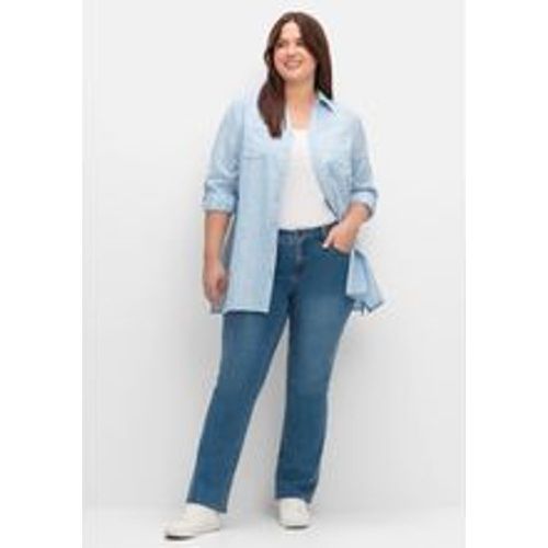 Große Größen: Bootcut-Jeans in Curvy-Schnitt SUSANNE, blue Denim, Gr.46 - sheego - Modalova