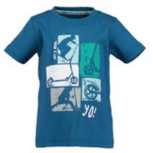 T-Shirt LET'S ROLL in pacific, Gr.92 - BLUE SEVEN - Modalova
