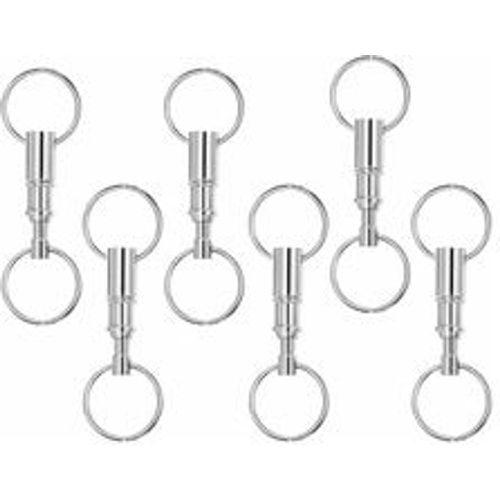 Stücke Schnellverschluss-Schlüsselanhänger, abnehmbare Schlüsselanhänger, separate abnehmbare Schlüsselanhänger, doppelte abnehmbare - LONGZIMING - Modalova