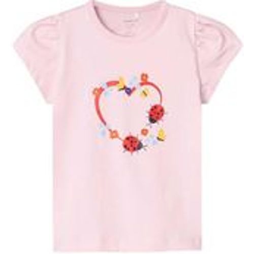 T-Shirt NBFFOSSA SPRING HEART in parfait , Gr.62 - name it - Modalova