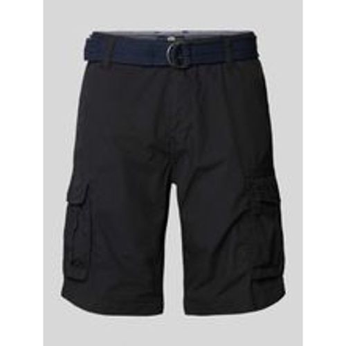 Regular Fit Cargoshorts mit Gürtel - Petrol - Modalova