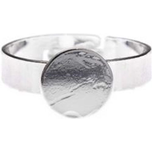 Ring, größenverstellbar,mit runder Klebefläche, 2 Stk - Fashion24 DE - Modalova