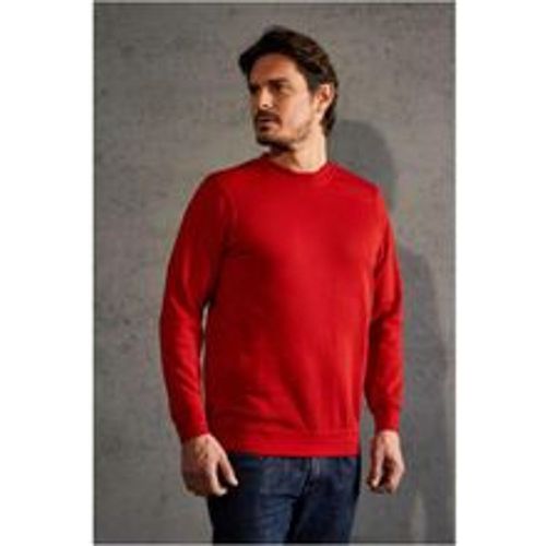 Men's Sweater 80/20 fire red Gr. 3XL - Promodoro - Modalova