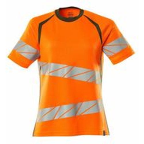 Damen-T-shirt 19092-771 L hi-vis orange/moosgrün - Mascot - Modalova