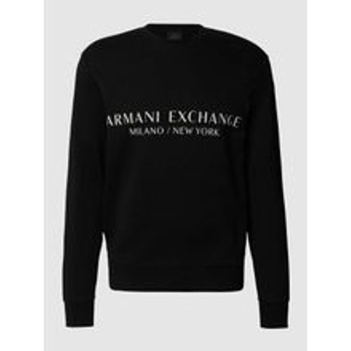 Sweatshirt mit Label-Print - Armani Exchange - Modalova