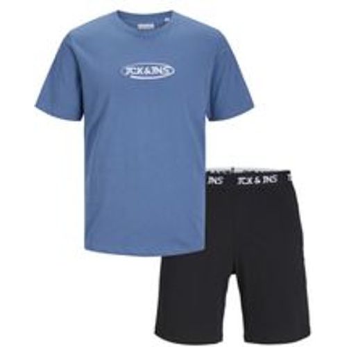 T-Shirt JACOLIVER inkl. Shorts in coronet blue, Gr.128 - jack & jones - Modalova