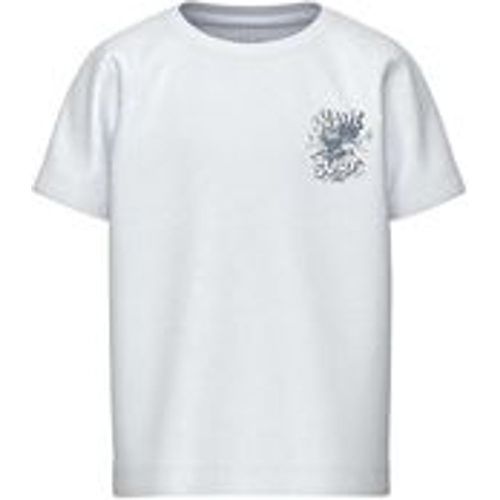 T-Shirt NMMVELIX WAVE SURF in bright white, Gr.92 - name it - Modalova