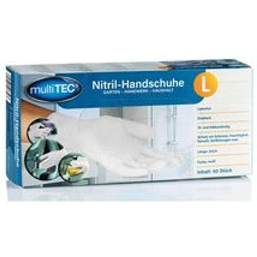 Nitril-Einweghandschuhe, Weiß, Größe L - 50er-Pack - Fashion24 DE - Modalova