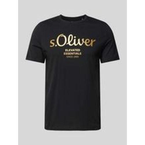 T-Shirt mit Rundhalsausschnitt - s.Oliver RED LABEL - Modalova