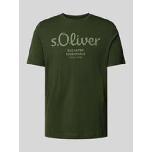 T-Shirt mit Rundhalsausschnitt - s.Oliver RED LABEL - Modalova