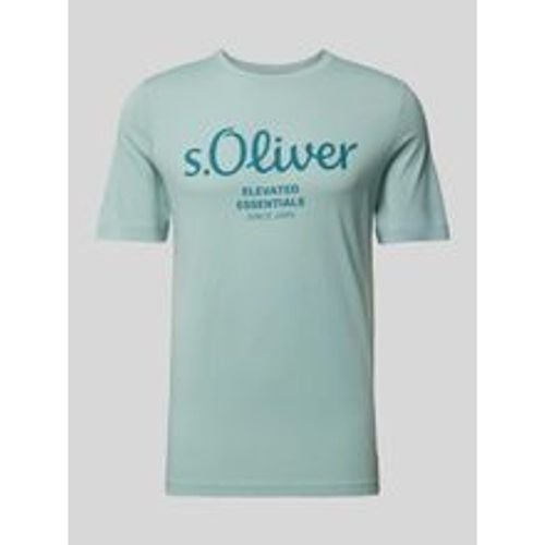 T-Shirt mit Rundhalsausschnitt - s.Oliver RED LABEL - Modalova