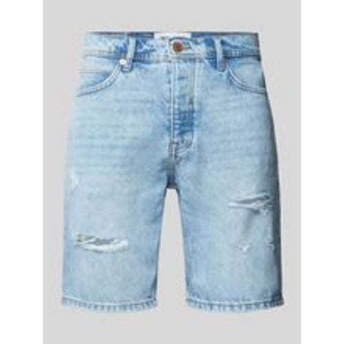 Regular Fit Jeansshorts im Destroyed-Look Modell 'EDGE' - Only & Sons - Modalova