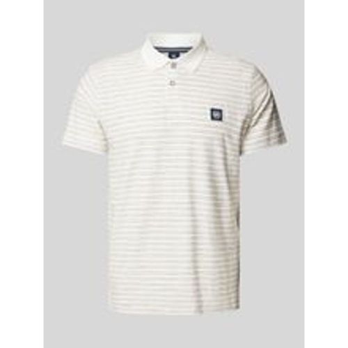 Regular Fit Poloshirt mit Label-Badge - Lerros - Modalova