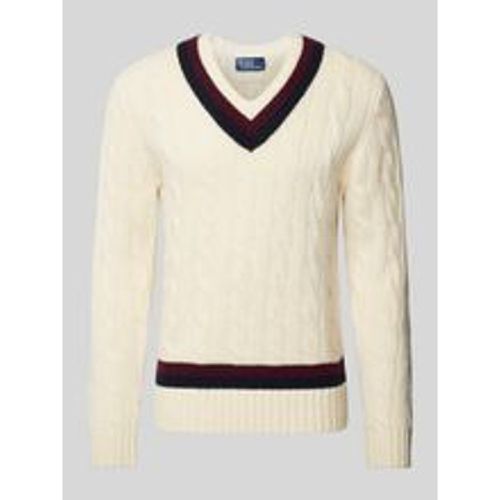 Strickpullover mit Zopfmuster - Polo Ralph Lauren - Modalova