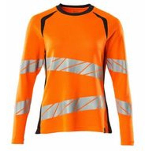 Damen-T-Shirt 19091-771-14010 Gr. 3XL hi-vis orange/schwarzblau - Mascot - Modalova