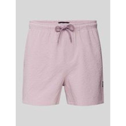 Regular Fit Badehose mit Strukturmuster Modell 'TED LIFE' - Only & Sons - Modalova