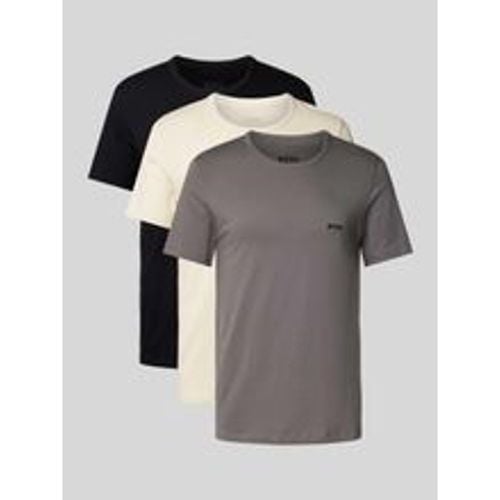 T-Shirt mit Rundhalsausschnitt im 3er-Pack Modell 'Classic' - Boss - Modalova