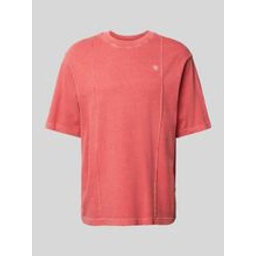 T-Shirt mit Label-Stitching - G-Star Raw - Modalova