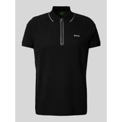 Regular Fit Poloshirt mit Strukturmuster Modell 'Philix' - BOSS Green - Modalova