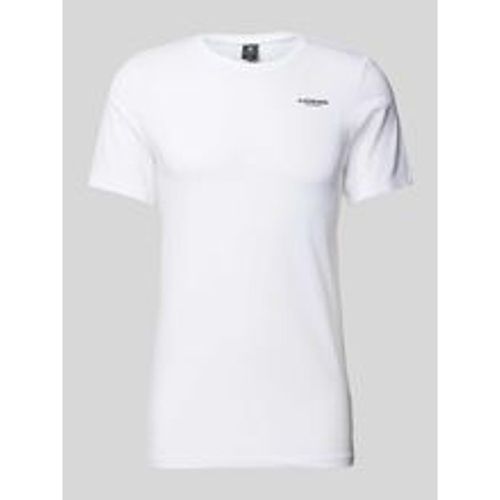 T-Shirt mit Label-Print - G-Star Raw - Modalova