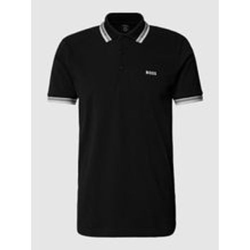 Regular Fit Poloshirt mit Label-Stitching Modell 'Paddy' - BOSS Green - Modalova