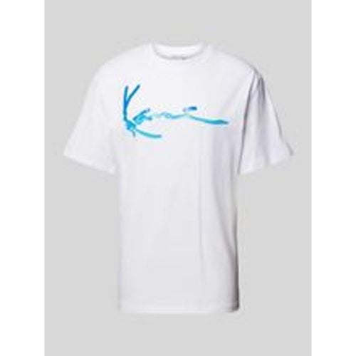 T-Shirt mit Label-Print Modell 'Water' - Karl Kani - Modalova