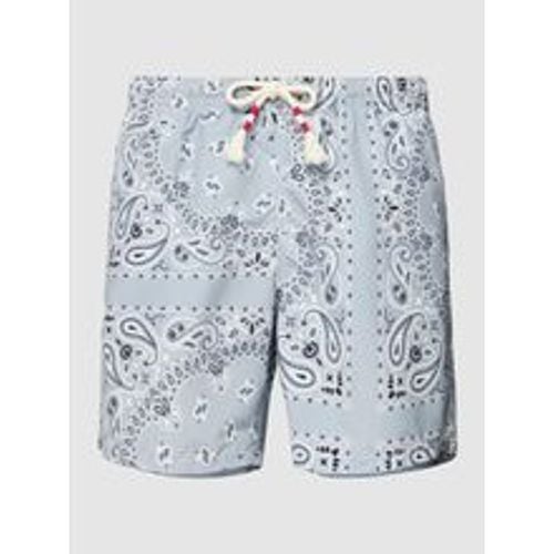 Badehose mit Allover-Print Modell 'CAPRESE' - Mc2 Saint Barth - Modalova