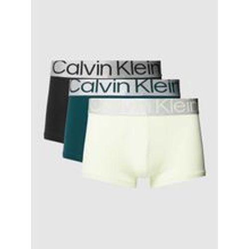 Low Rise Trunks mit Label-Stitching im 3er-Pack - Calvin Klein Underwear - Modalova