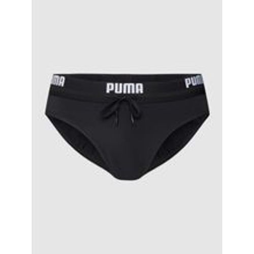 Badehose mit Label-Detail - Puma - Modalova