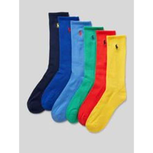 Socken mit Logo-Stitching im 6er-Pack - Polo Ralph Lauren Underwear - Modalova