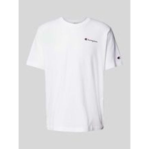 T-Shirt mit Label-Print - Champion - Modalova