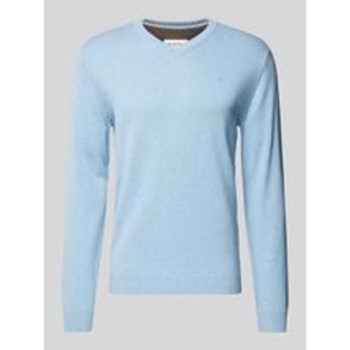 Regular Fit Strickpullover mit V-Ausschnitt - Tom Tailor - Modalova