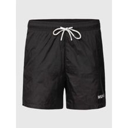 Badehose mit Logo-Print Modell 'HAITI' - HUGO - Modalova