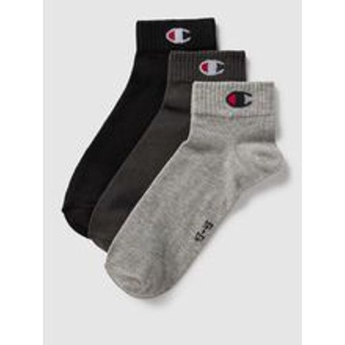 Socken mit Label-Detail im 3er-Pack Modell 'Quarter Sock' - Champion - Modalova