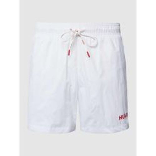 Badehose mit Label-Details Modell 'HAITI' - HUGO - Modalova