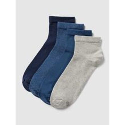 Socken mit Label-Detail im 4er-Pack Modell 'Quarter' - s.Oliver RED LABEL - Modalova