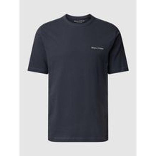 T-Shirt mit Logo-Stitching - Marc O'Polo - Modalova