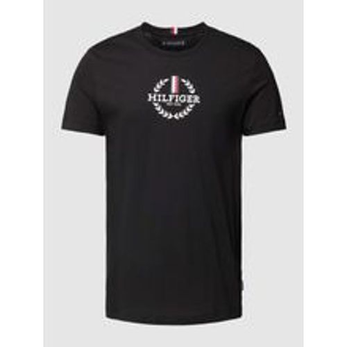 Slim Fit T-Shirt mit Rundhalsausschnitt - Tommy Hilfiger - Modalova