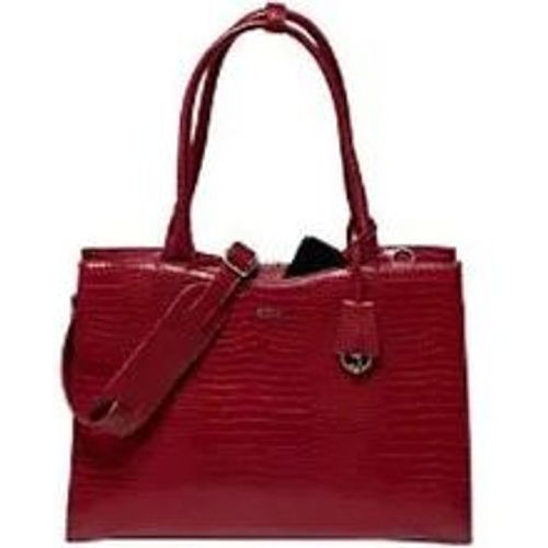 SOCHA Damen Businesstasche Croco Burgundy 15.6 " Kunstleder Weinrot 42 x 13 x 31,5 cm - Fashion24 DE - Modalova