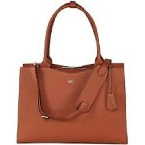 SOCHA Laptoptasche 15,6" Leder Cognac 45 x 13 x 31,5 cm - Fashion24 DE - Modalova