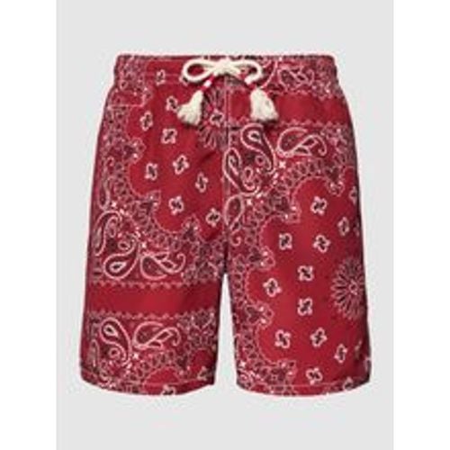 Badehose mit Allover-Print Modell 'CAPRESE' - Mc2 Saint Barth - Modalova