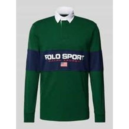 Classic Fit Poloshirt mit Label-Print - Polo Sport Ralph Lauren - Modalova