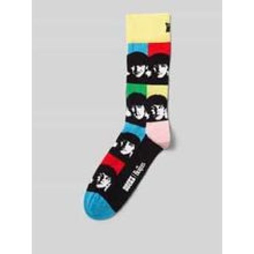 Socken mit Label-Stitching Modell 'Beatles' - Happy Socks - Modalova